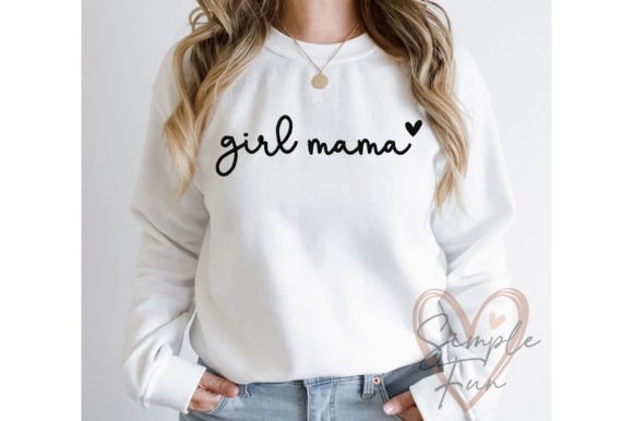 Download Girl Mama Embroidery - Mama Collection