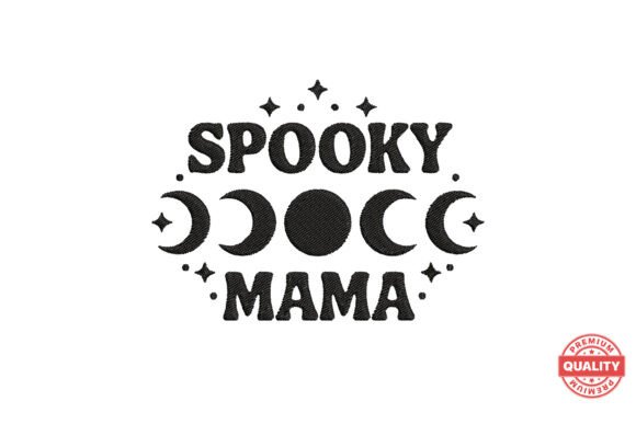 Download Spooky Mama Halloween Cute Lunation Moon - Mama Collection