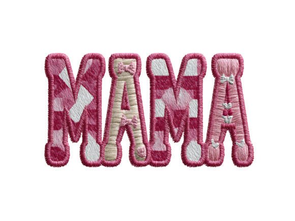 Download Embroidered MAMA Patch PNG - Mama Collection