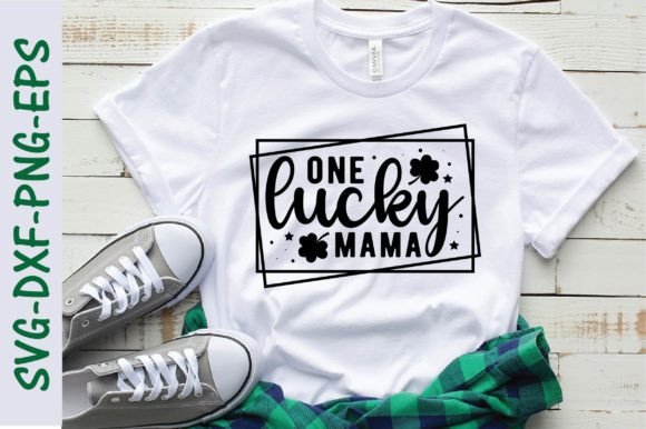 Download One Lucky Mama Svg, St. Patrick's Day Svg - Mama Collection