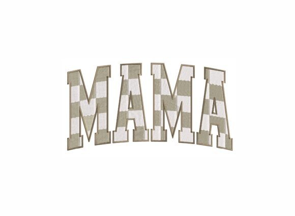 Download Checkered Varsity Mama - Mama Collection